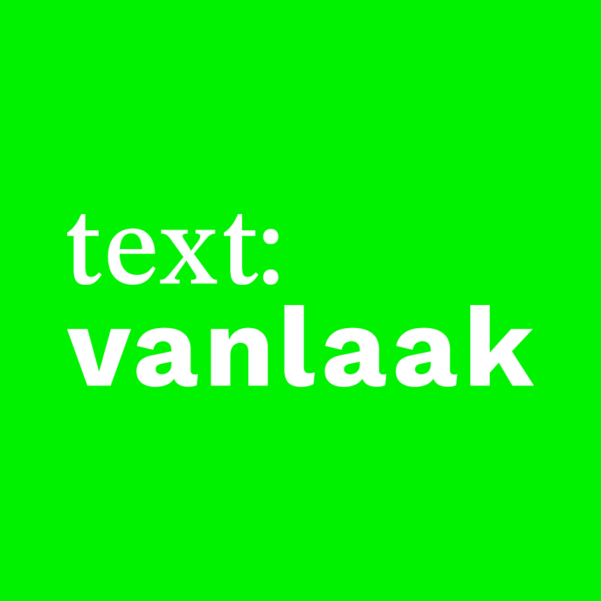 Logo der Agentur text: vanlaak